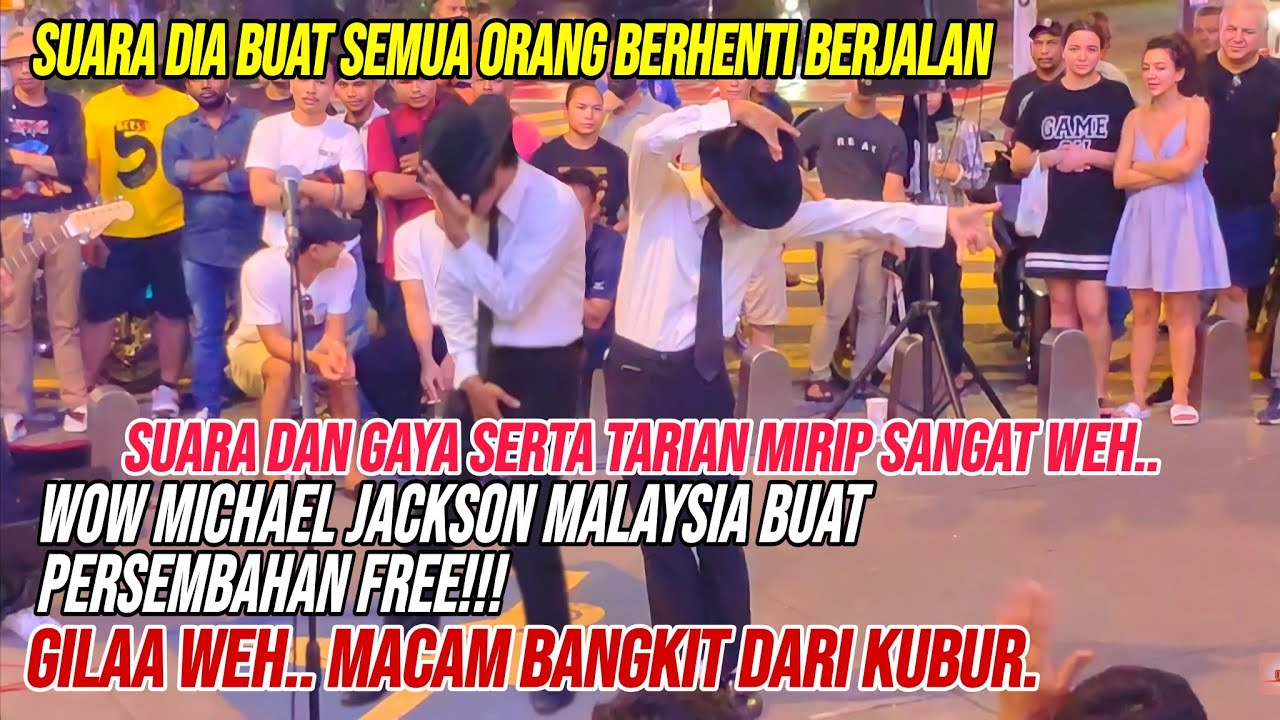 Gilaa.. Ini Betul² MJ Bangkit Dari Kubur.. Suara Dan Tarian Semua Mirip Sangat Dengan Yg Asli. FUHH!
