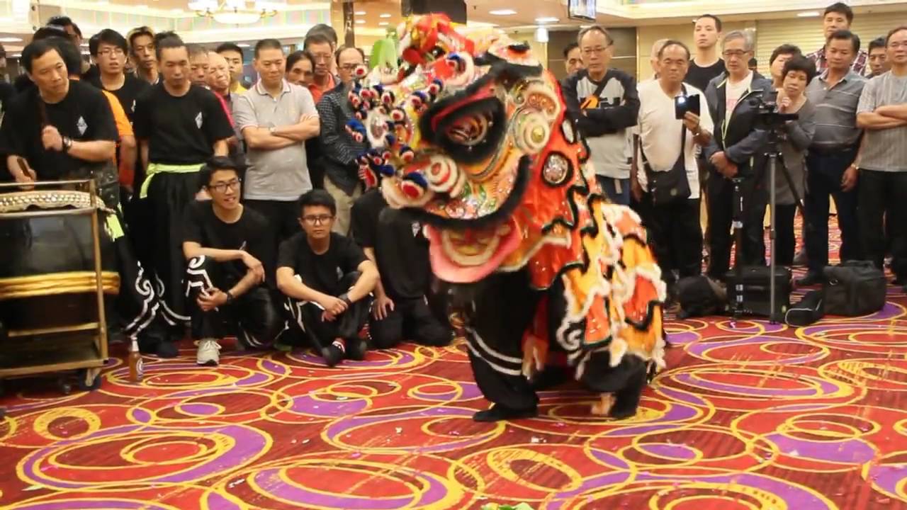 梁鑑光師傅八十大壽 頌英醒獅賀壽