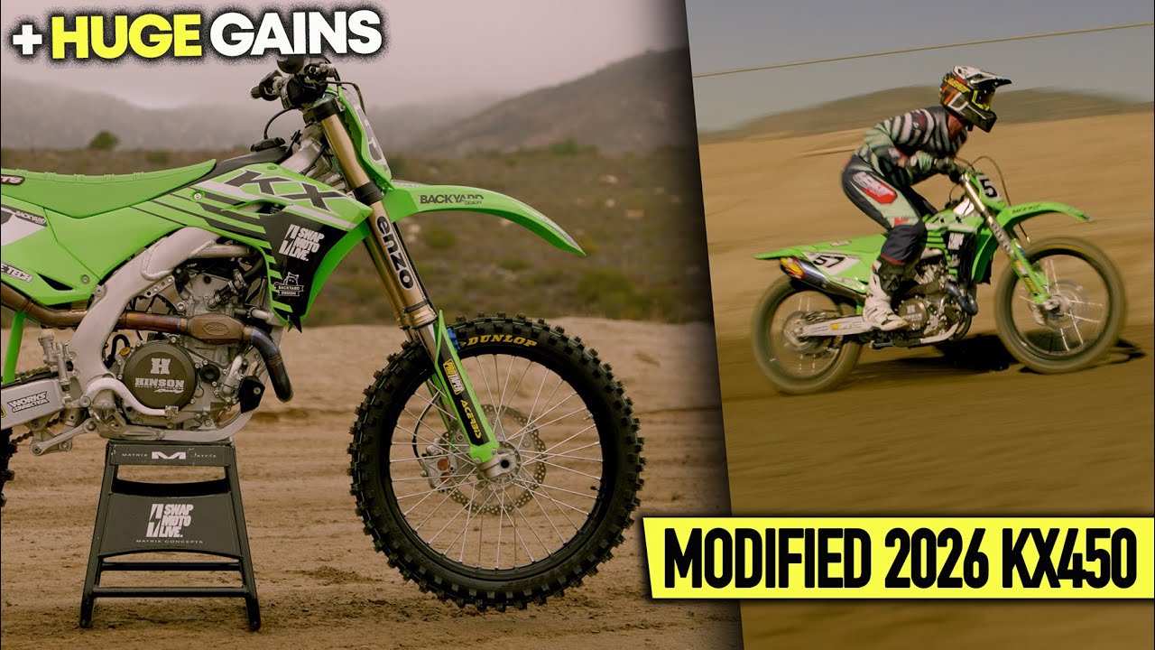 Создаём свою версию Kawasaki KX450SR! — Mod Squad