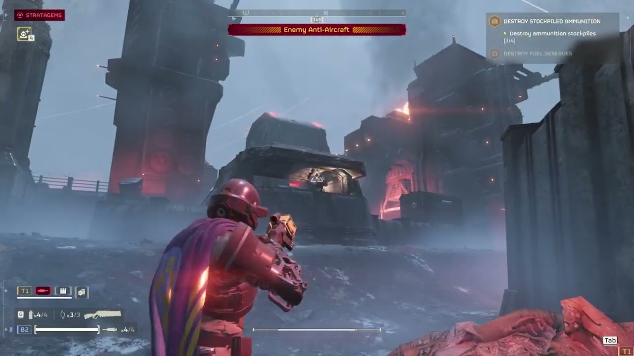 Helldivers but we have no training whatsoever...
