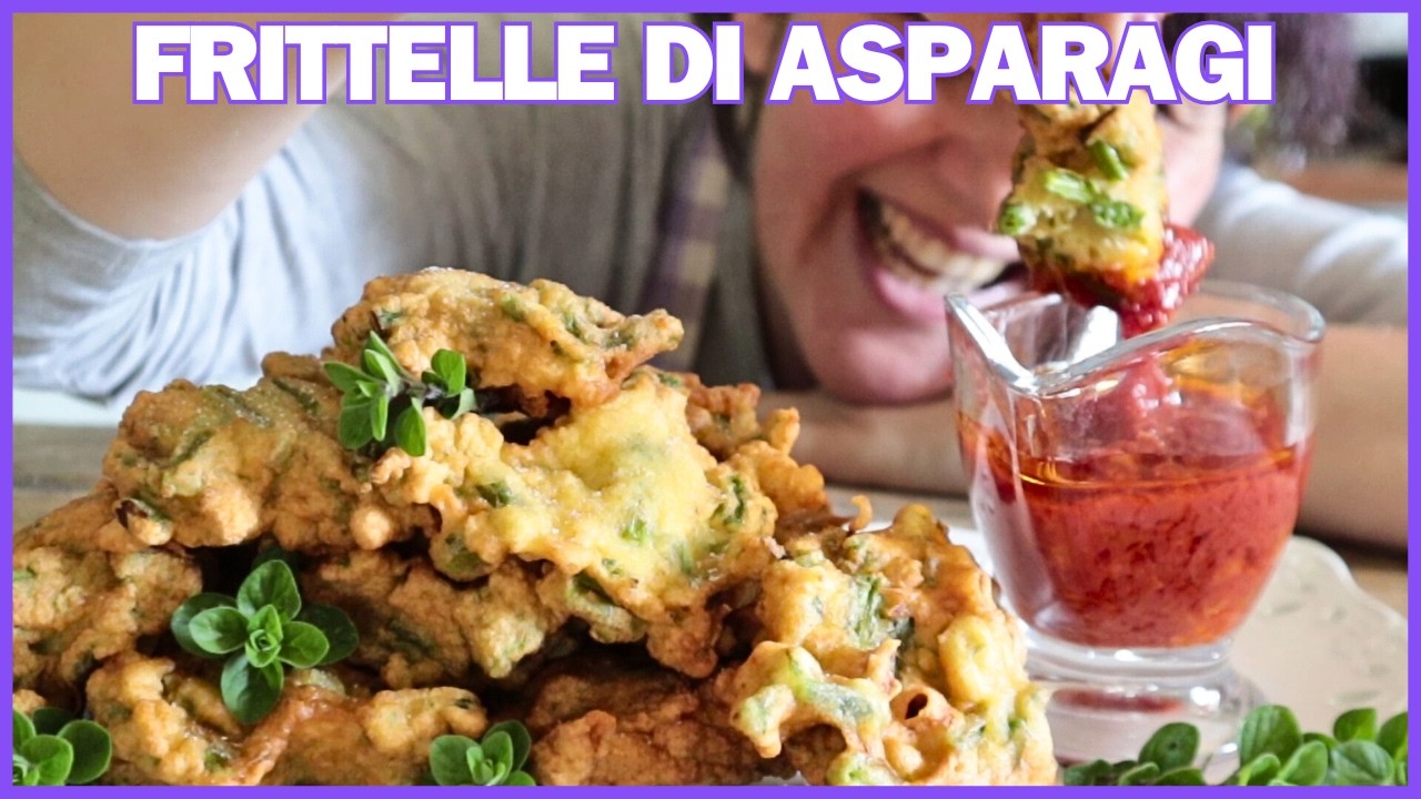 FRITTELLE di ASPARAGI non potrai resistere alla loro bontà