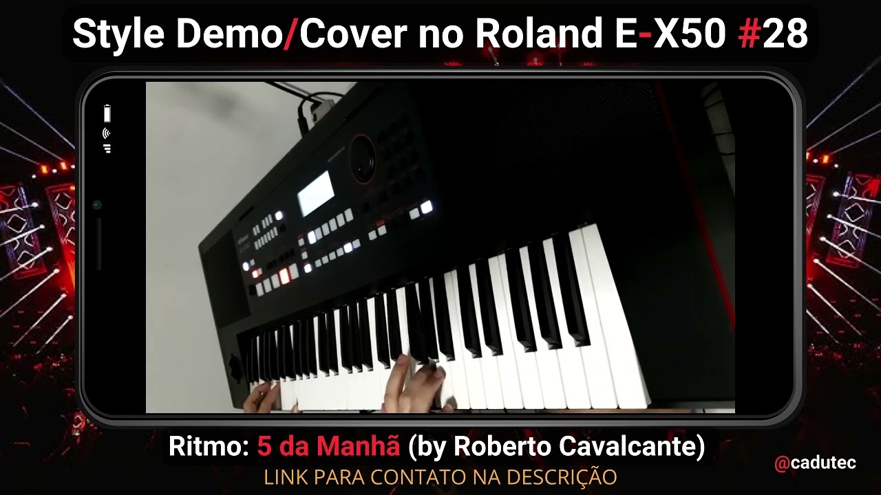 Amor Dividido (Calcinha Preta) | Style Demo/Cover no Roland E-X50 #28