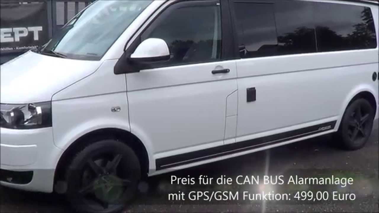 CAN BUS Alarmanlage für VW T5,T6 (GPS optional)-Alarmconcept
