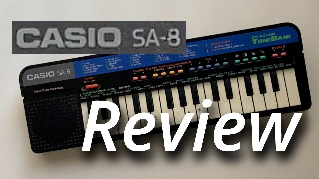Casio SA-8 Review & Demo