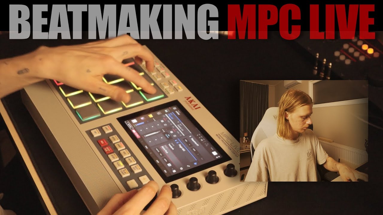 Making a Chill Beat on the MPC LIVE - Brenky