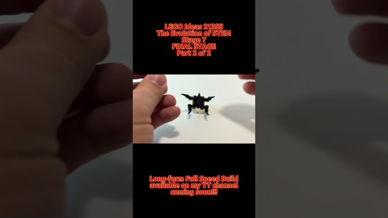 LEGO Ideas 21355 - The Evolution of STEM (Stage 7 of 7, Part 2 of 2)