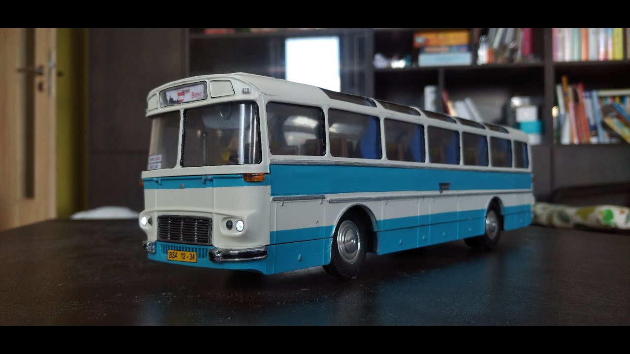 Autobus &Scaron;D11 ITES - předěl&aacute;vka na RC model s WPL board