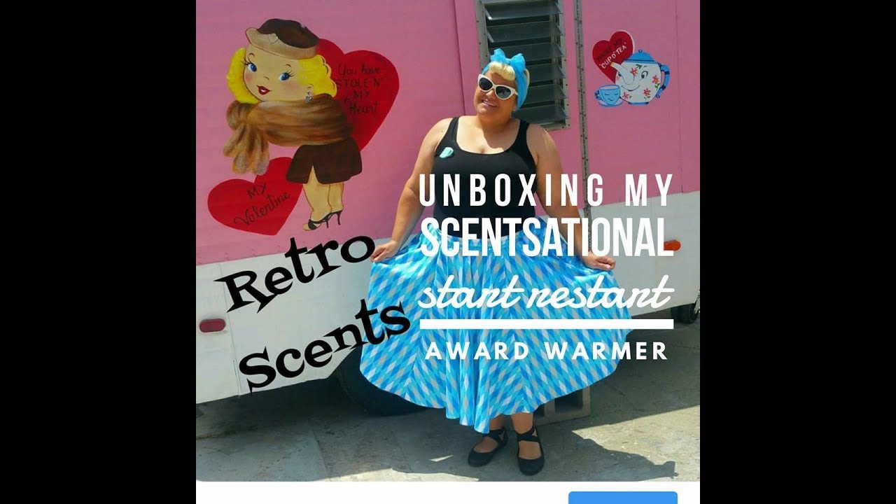 Unboxing my Scentsational Start Restart Award Commemerative Scentsy Warmer