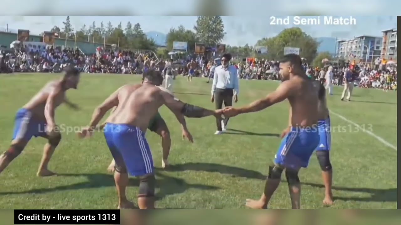 Ravi kailram Vs Shilu balhara Fight Canada Kabaddi Cup 2024