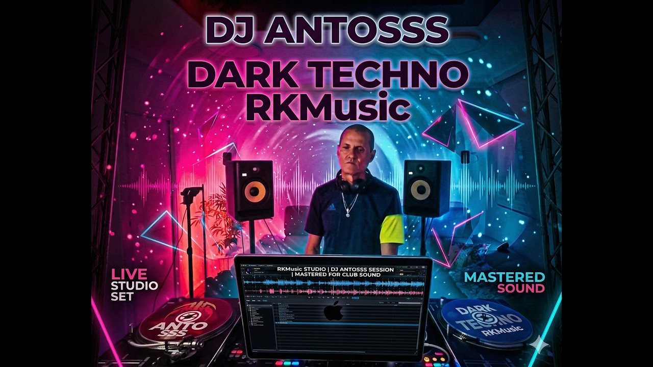 DJ Anto SSS | Dark Techno Live Set @RKMusic Studio