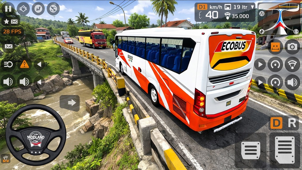 Highway Euro Bus Driving Gameplay – Bus Simulator Indonesia Realistic Highway Trip | Driveon Gamerz