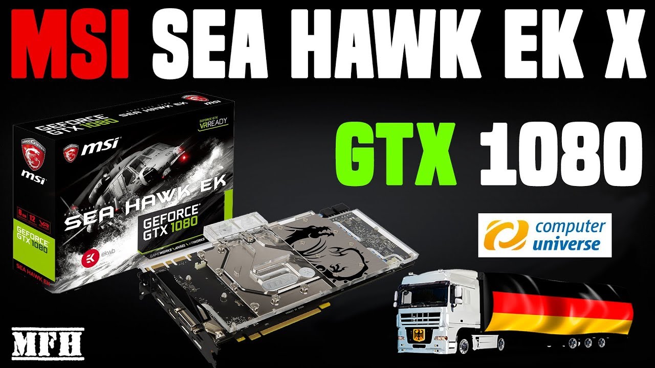 Распаковка GTX 1080 MSI SEA HAWK EK X. Посылка с Германии #3
