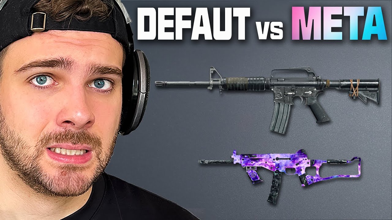 Les armes PAR DÉFAUT vs META sur Warzone (c'est surprenant...)