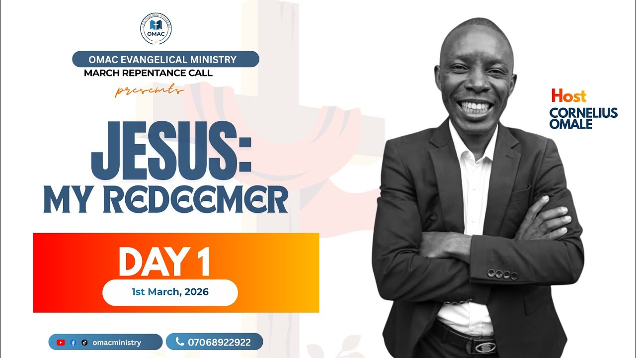 RC | JESUS: THE SAVIOUR OF ALL | BRO. CORNELIUS| MARCH EDITION @omacministry
