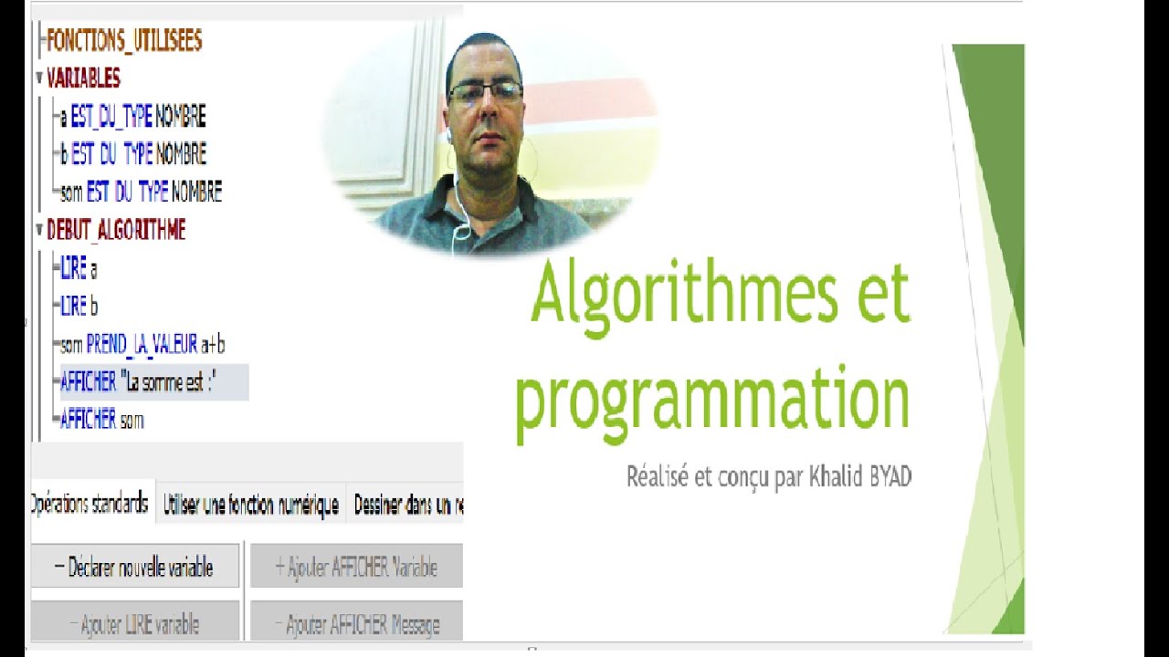 Algorithmes et programmation avec (AlgoBox)