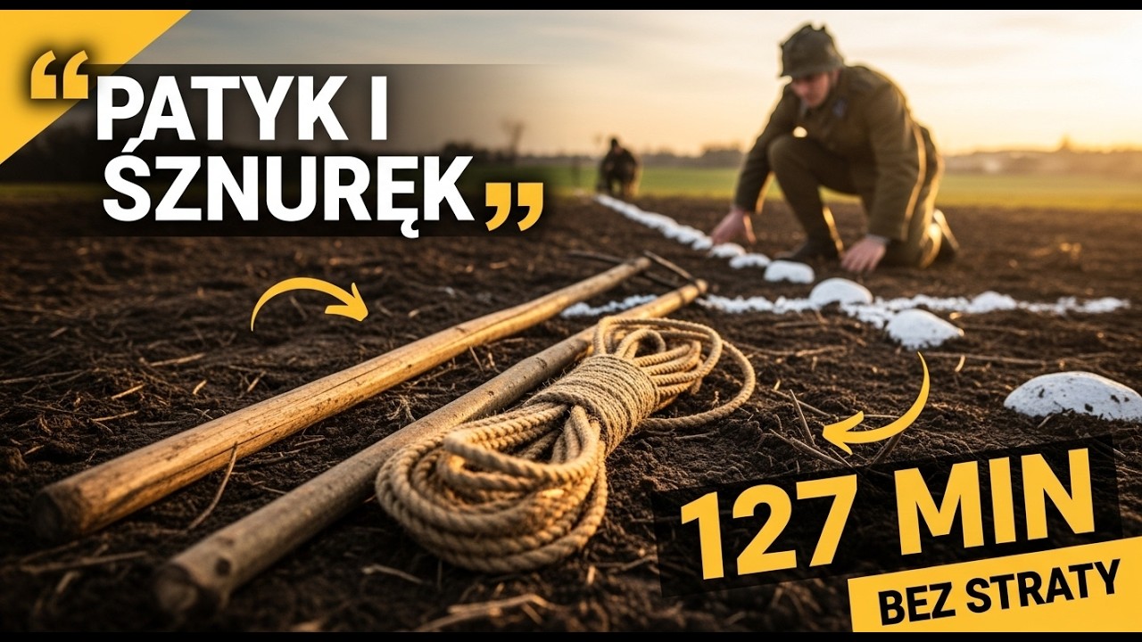 Ten Polski Saper Używał Patyka i Sznurka Rozbroił 127 Min Bez Jednej Straty