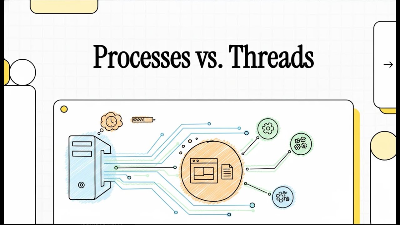Processes vs Threads