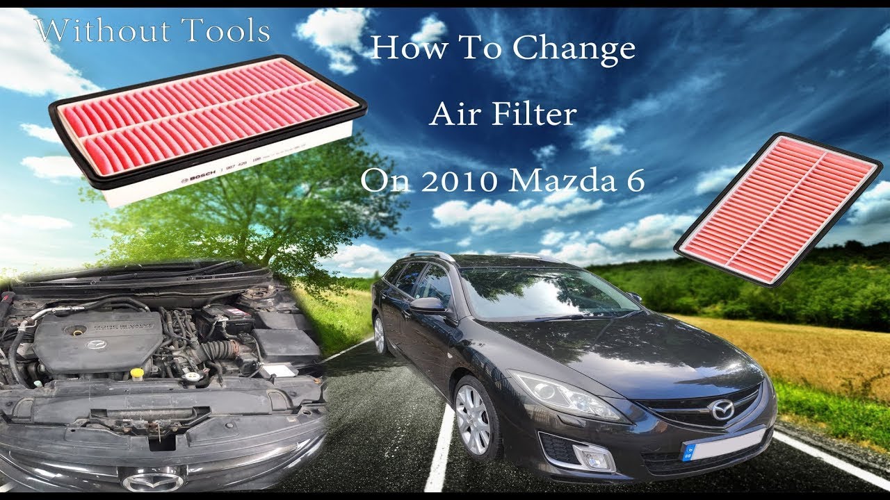 How To Change Engine Air Filter on 2010 Mazda 6