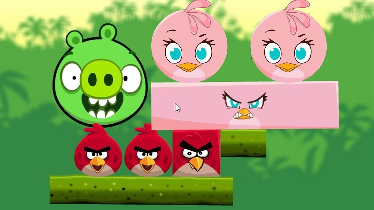 Angry Birds Kick Pigs - STELLA HELP RED KICK THE ROUND PIG GAMEPLAY!