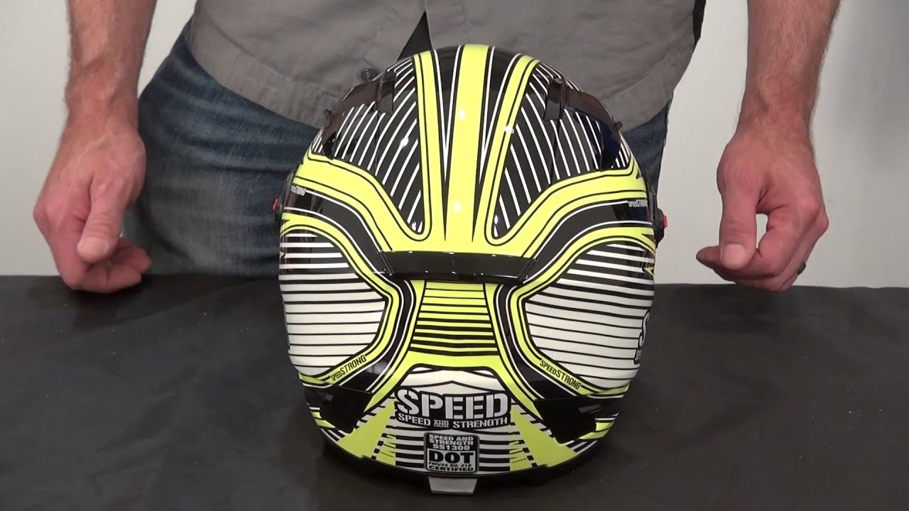 Speed and Strength SS1300 Speed Strong Helmet Review from SportbikeTrackGear.com