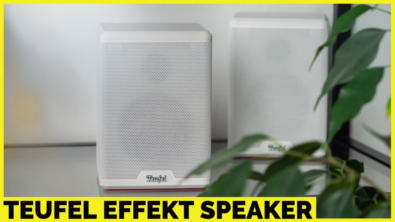 Teufel Effekt Rear Speaker für Cinebar Lux, Cinebar 11 Mk2, ... | Soundbar aufpimpen | CH3 Test