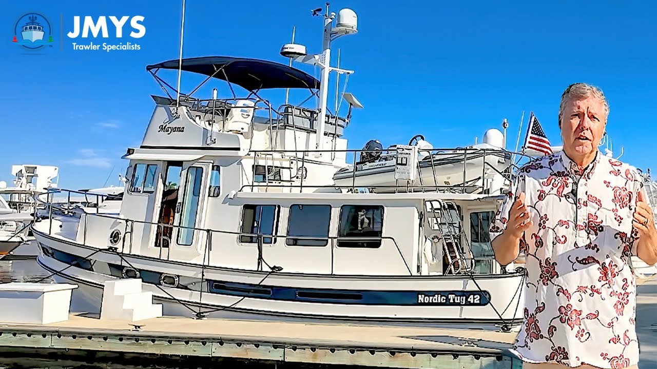 NORDIC TUG 42 Trawler Tour - TrawlAboard Episode 1