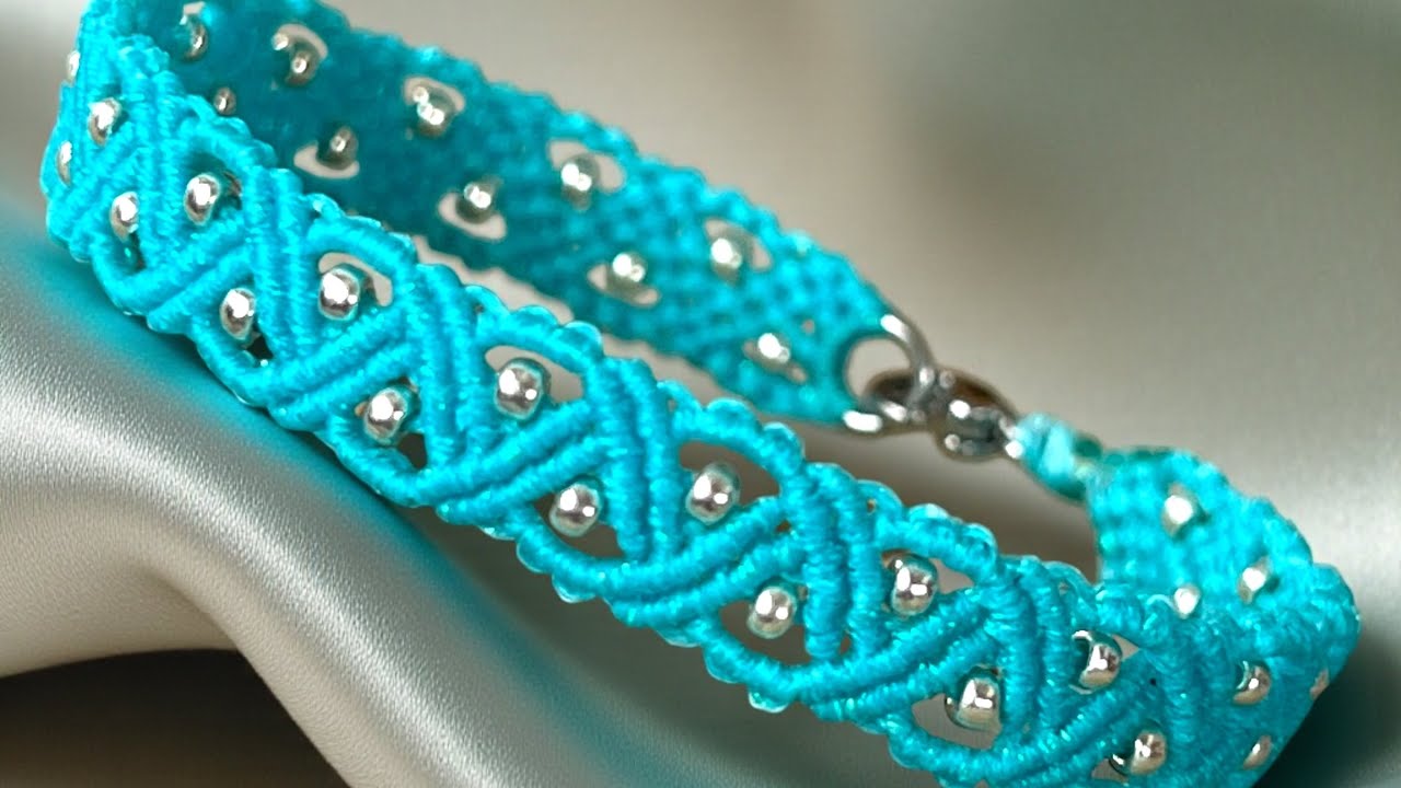 Perlengold.ch - Makramée Armband #makramee #diy #makrametutorial #bracelet #handmade
