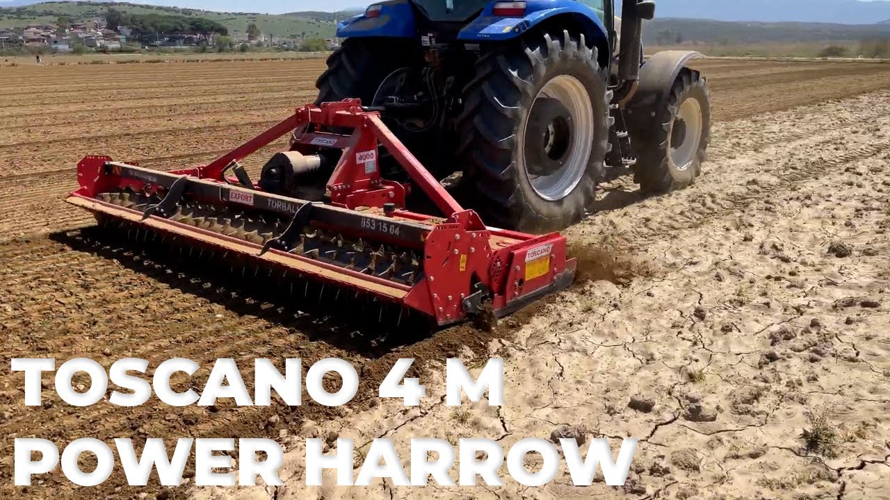 TOSCANO 4M Power Harrow