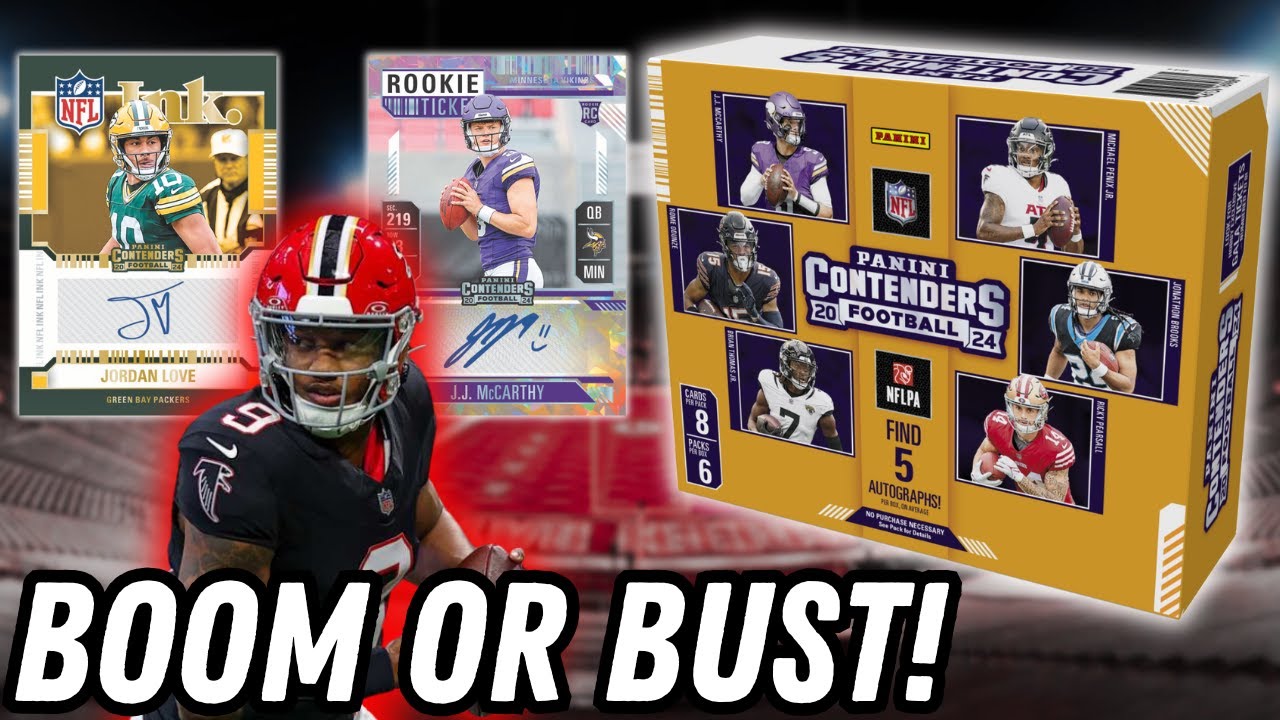BOOM OR BUST! 2024 Panini Contenders Football Review!