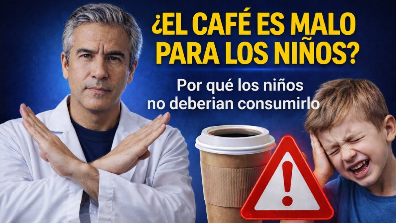 ¿Pueden los niños tomar café? La verdad según la ciencia 2026 ☕👶