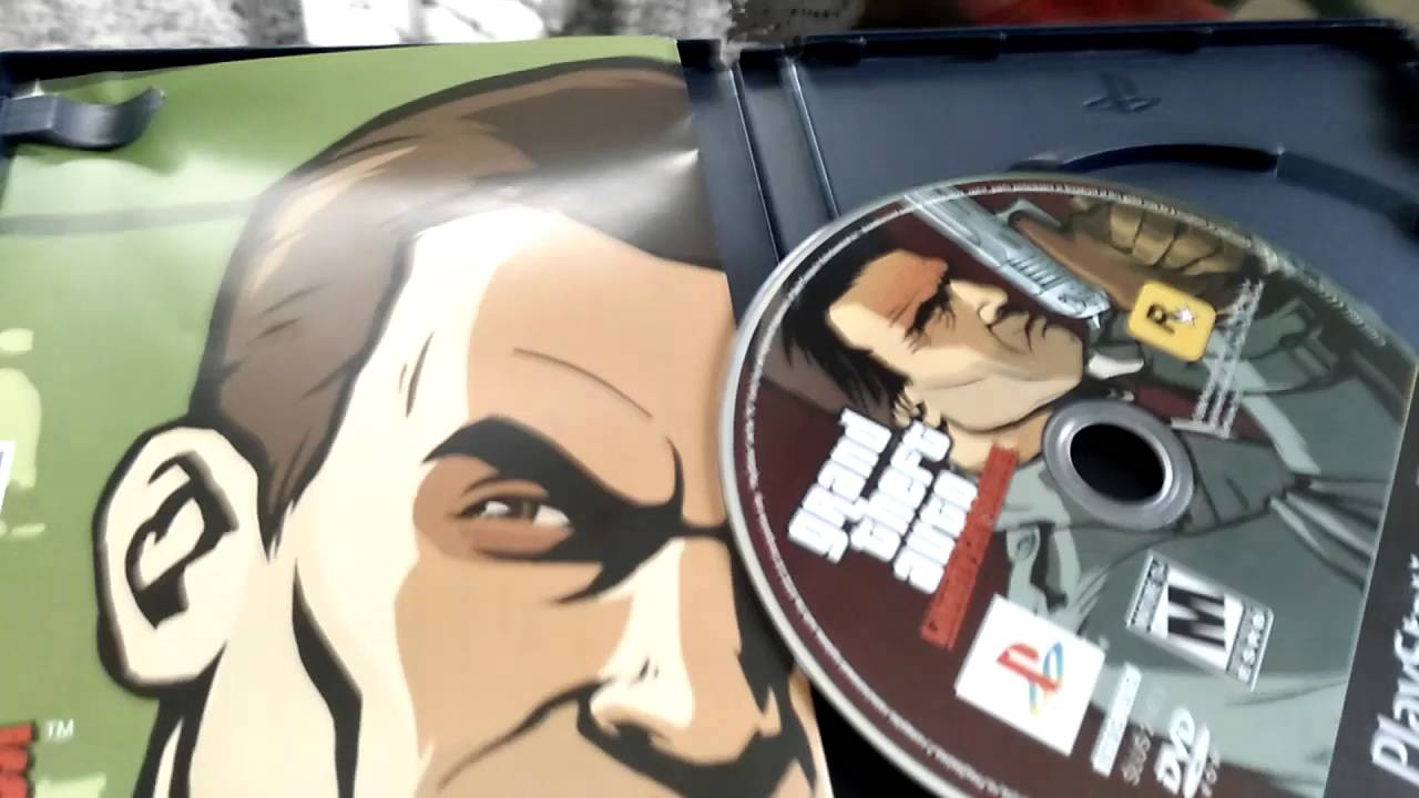 Grand Theft Auto Liberty City Stories PS2 unboxing And PS2 Gameplay