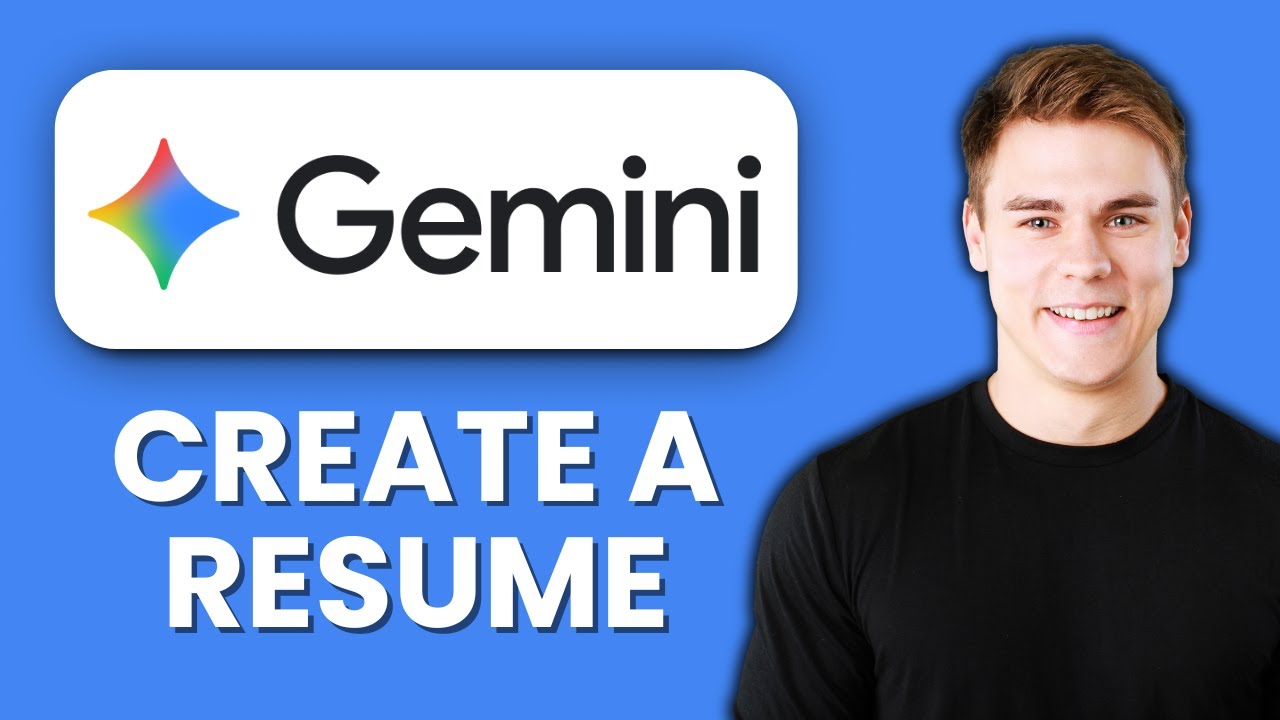 Как создать резюме с помощью Gemini AI 💼 Быстрое создание профессионального резюме с использовани...