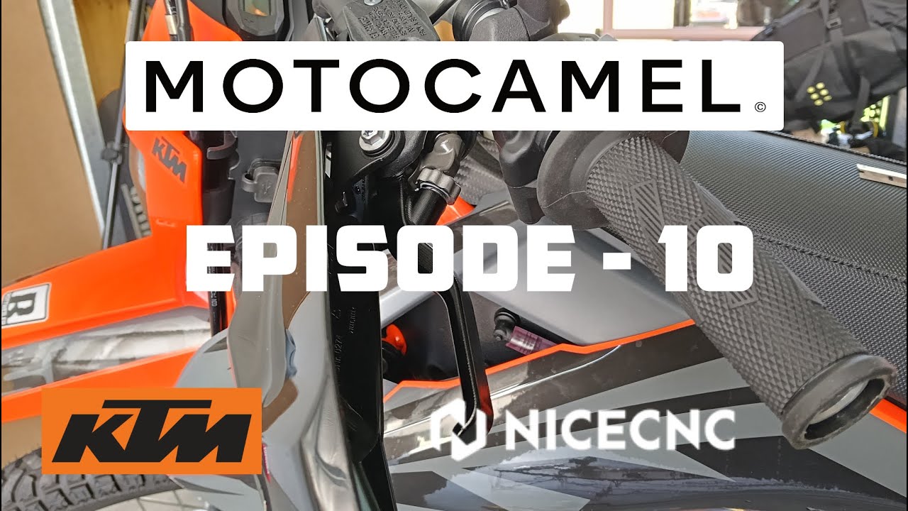 Эпизод 10. Установка рычага сцепления и тормоза KTM 690 Enduro R NiceCNC Shorty THE CAMEL 🐪