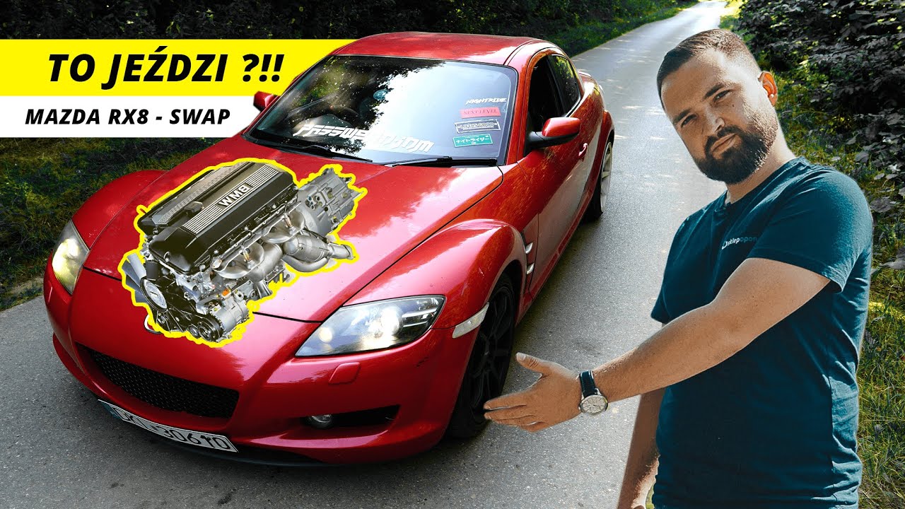 Udało się! TO JEŹDZI! - Mazda RX8 z silnikiem BMW M54