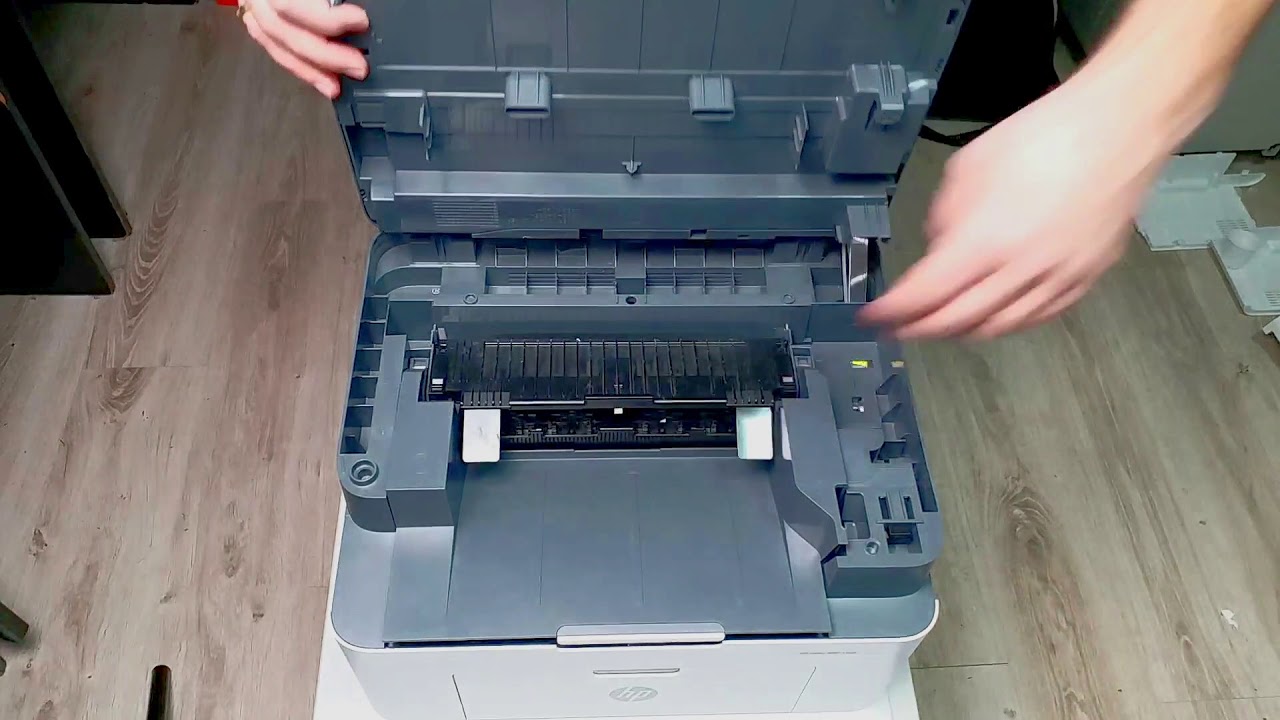 Hp LaserJet MFP 135a broken exit roller replacement