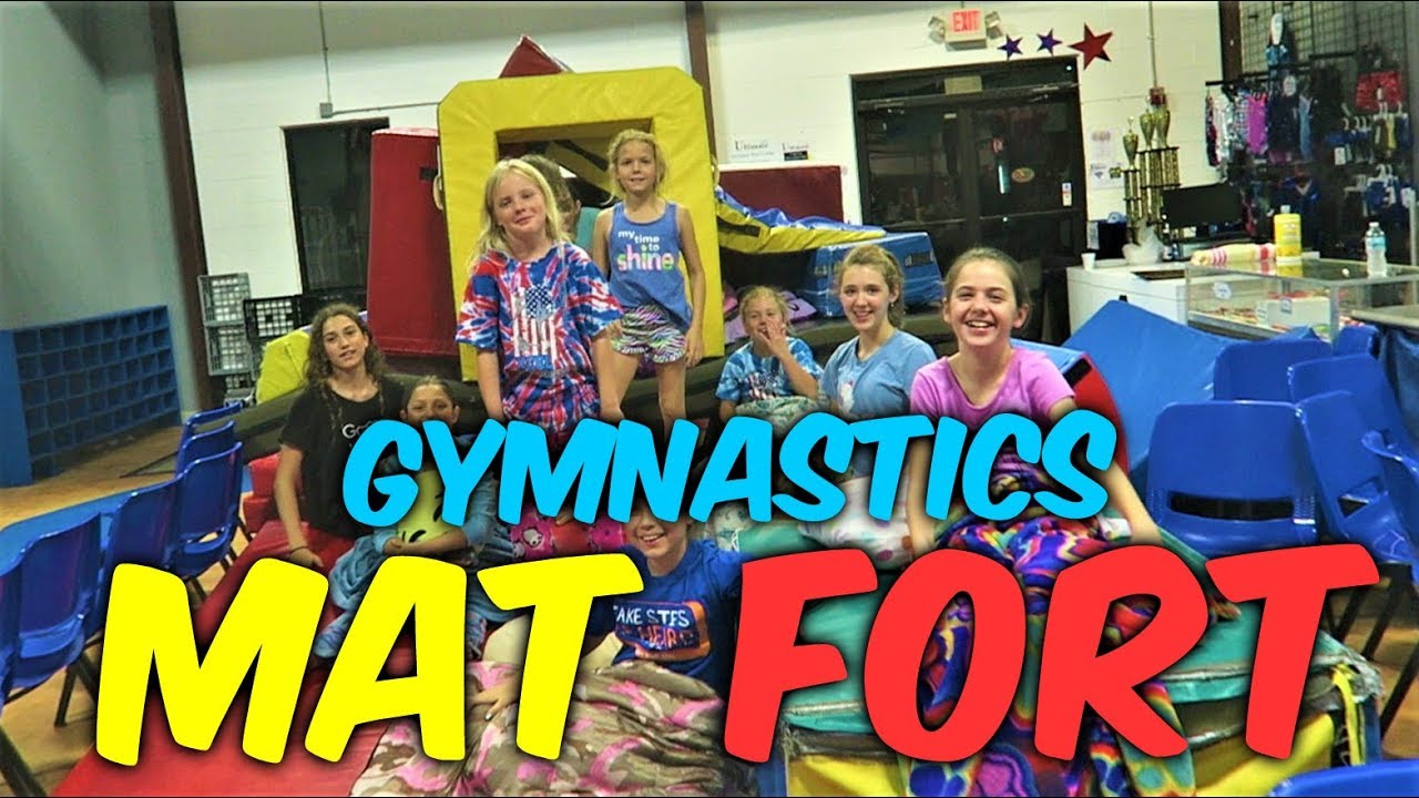 Gymnastics Mat Fort Building Competition| Ultimate Gymnastics