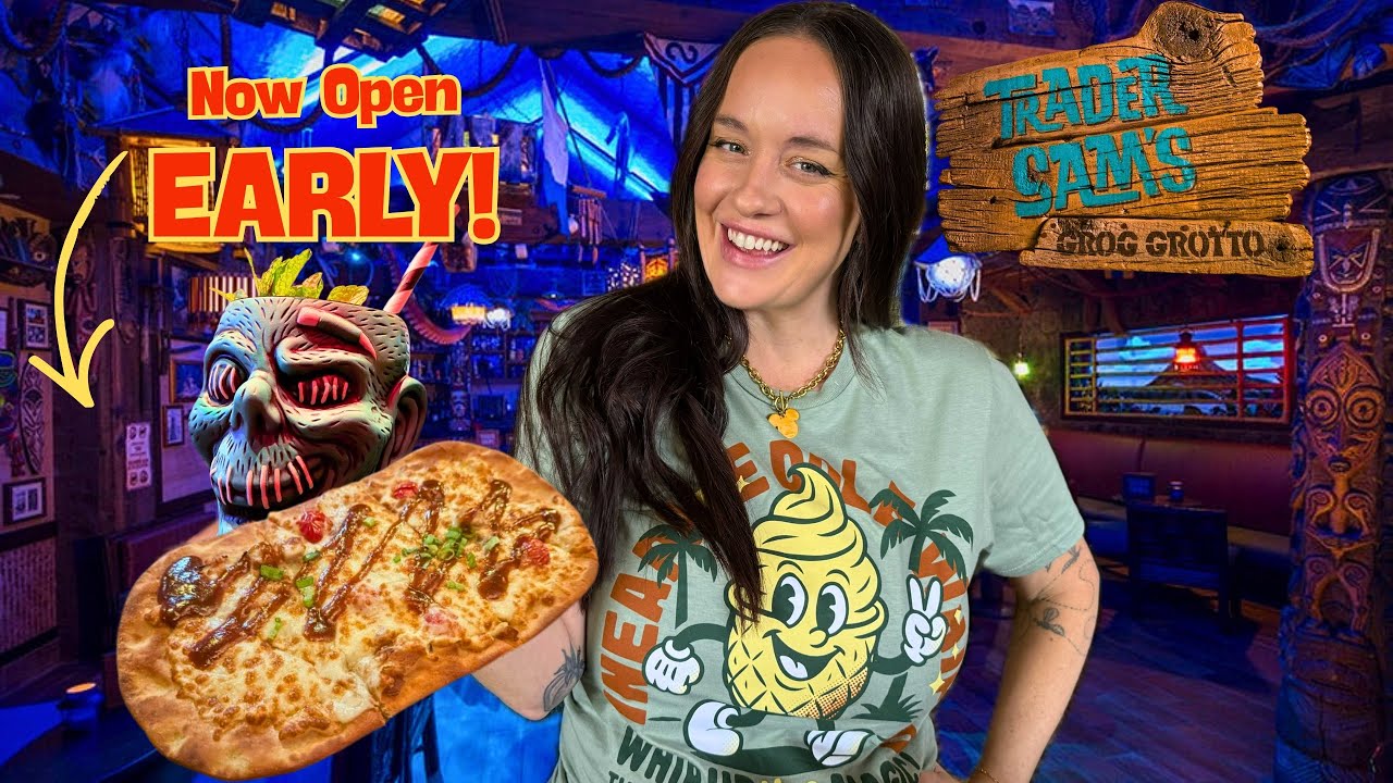 What&rsquo;s NEW At Disney&rsquo;s Polynesian Resort 2026?! | Trader Sam&rsquo;s Now Opens at 11AM