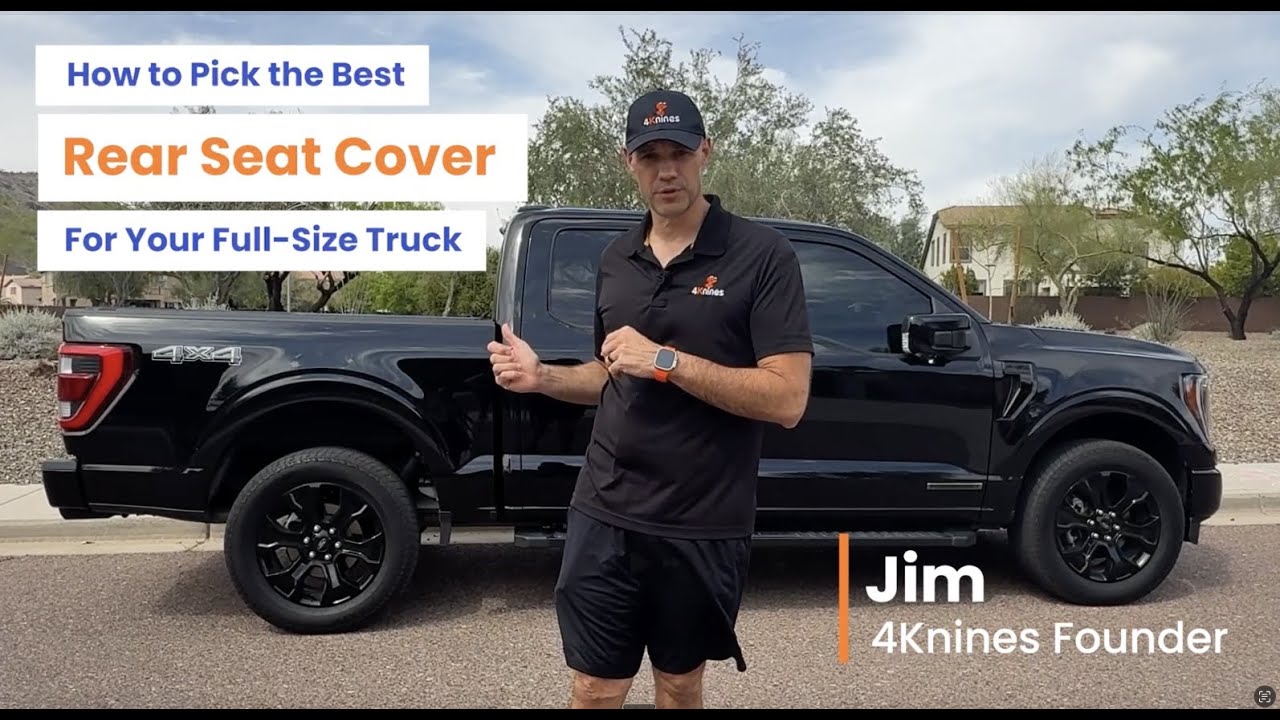 Choosing the Right Rear Truck Seat Cover for Your Dog