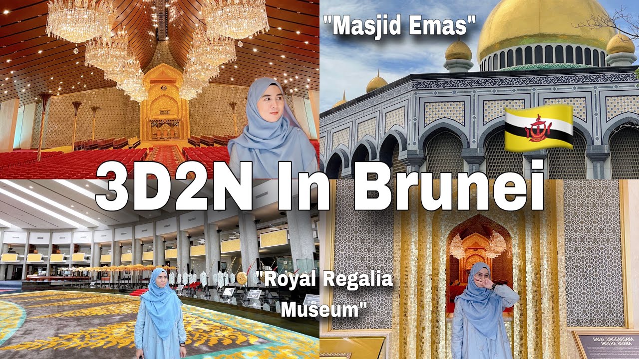 Pertama Kali ke Brunei memang satu Pengalaman yang Menarik | Berkunjung ke Masjid Emas