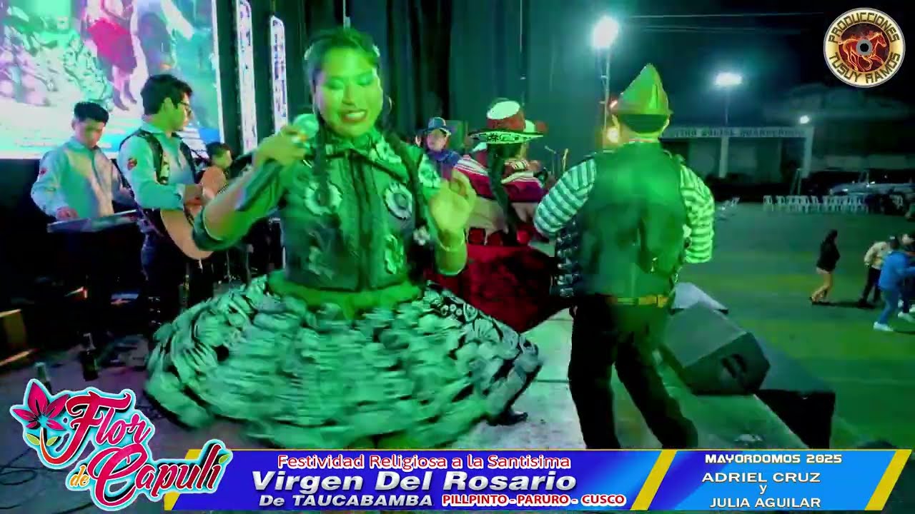 FLOR DE CAPULI 2da parte  en festividad Religiosa a VIRGEN DEL ROSARIO DE TAUCABAMBA 2025