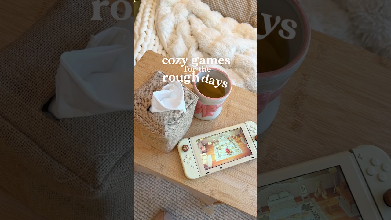 cozy games for the rough days🤧 #cozygames #cozygaming
