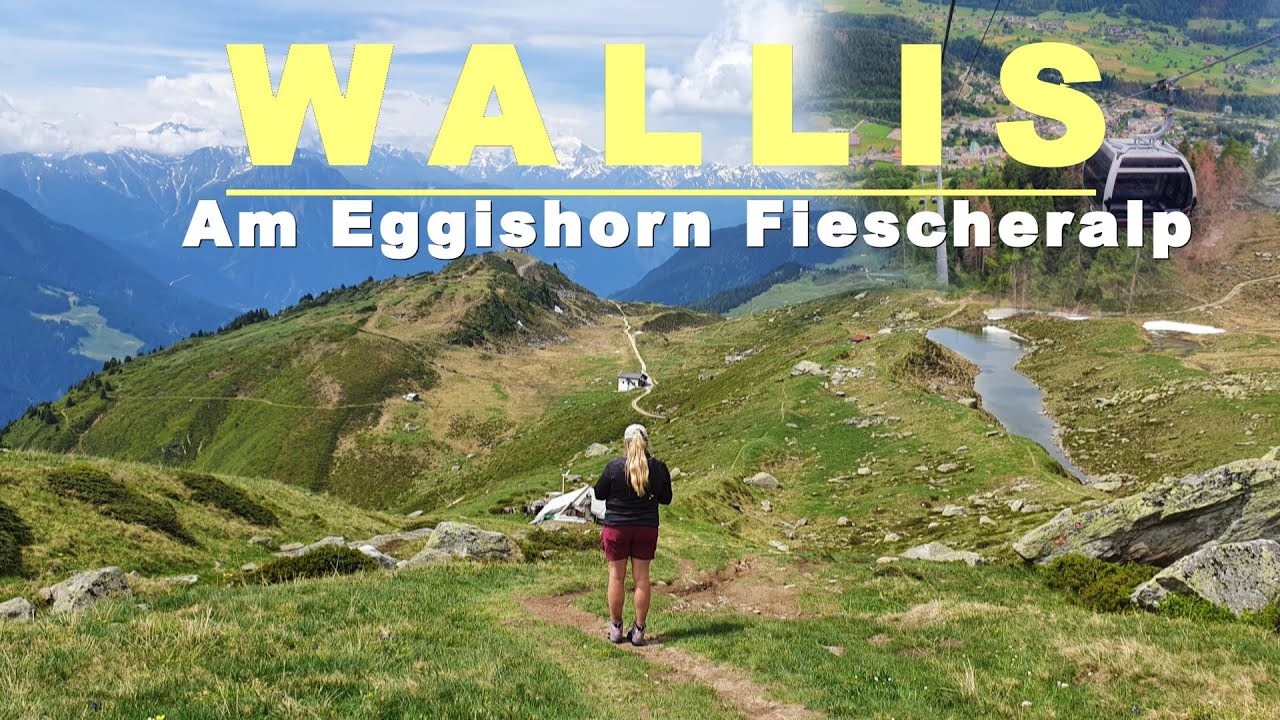 Wanderung am Eggishorn Alteschgletscher und Fiescheralp Panoramaweg