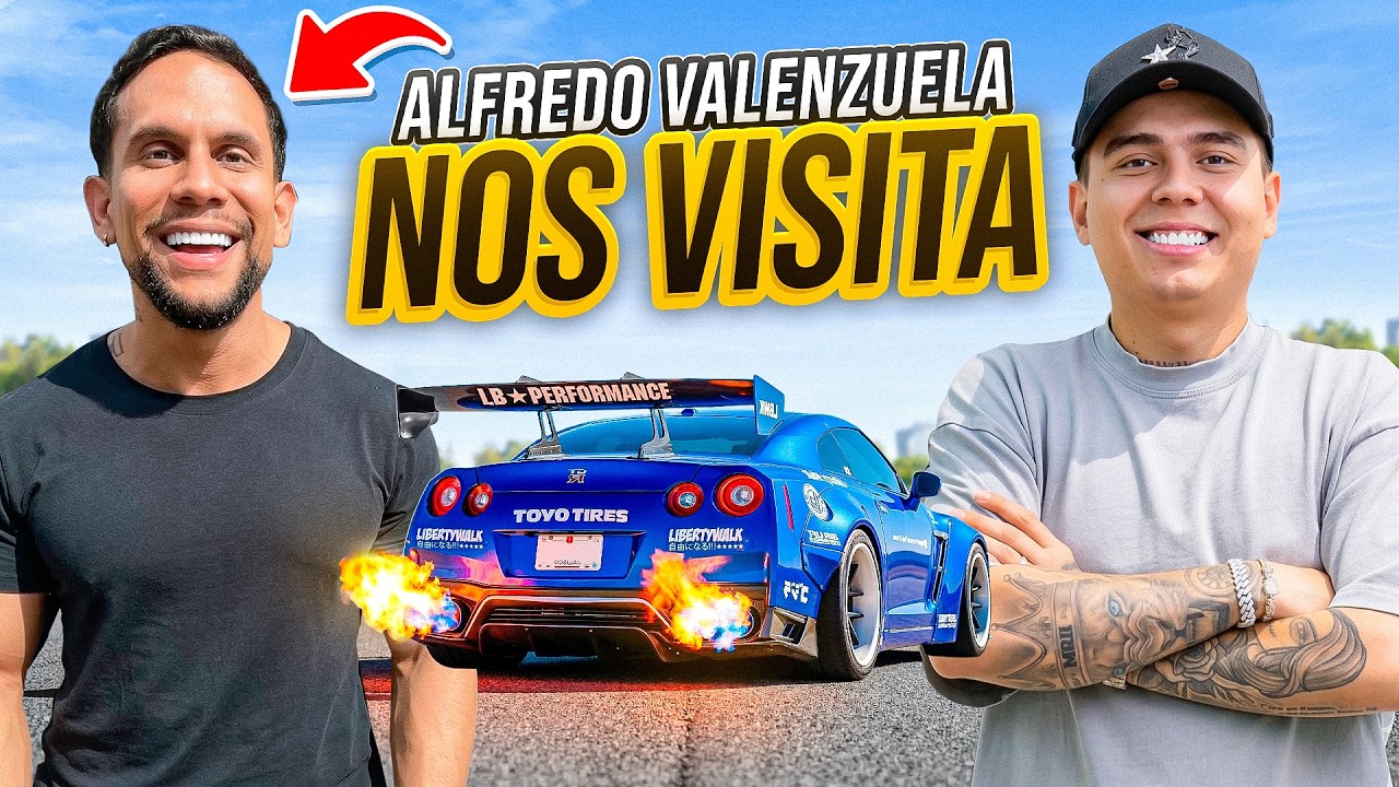 ALFREDO VALENZUELA ME VISITA Y MI GTR SACÓ FUEGO | ManuelRivera11