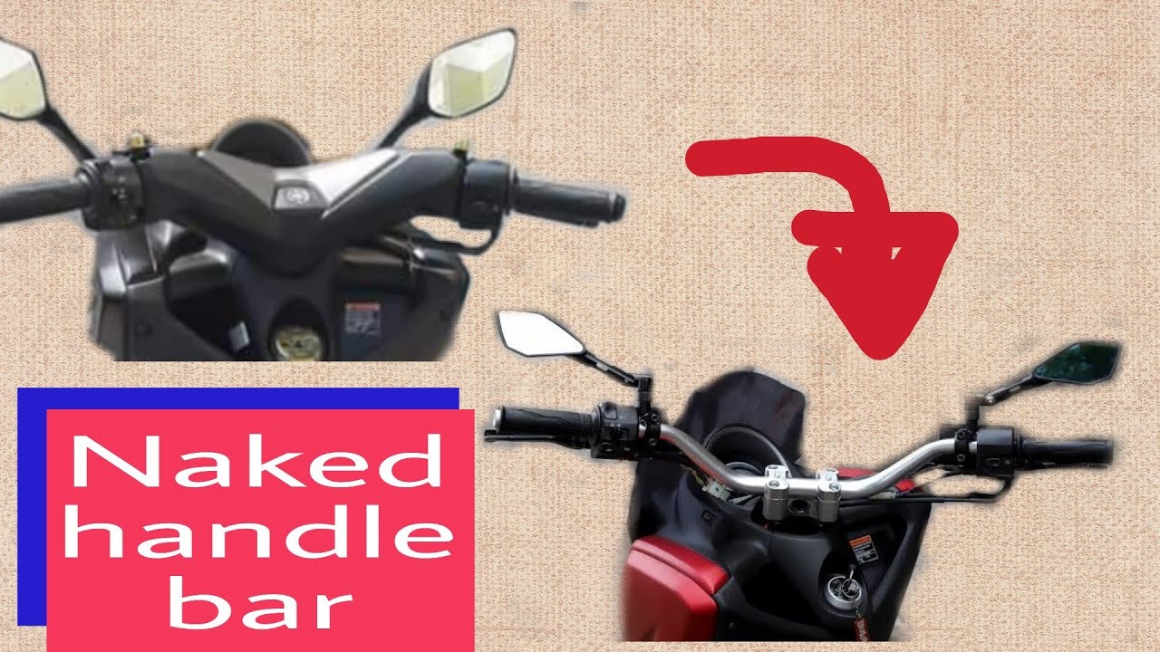 Paano mag naked handle bar ng NMAX
