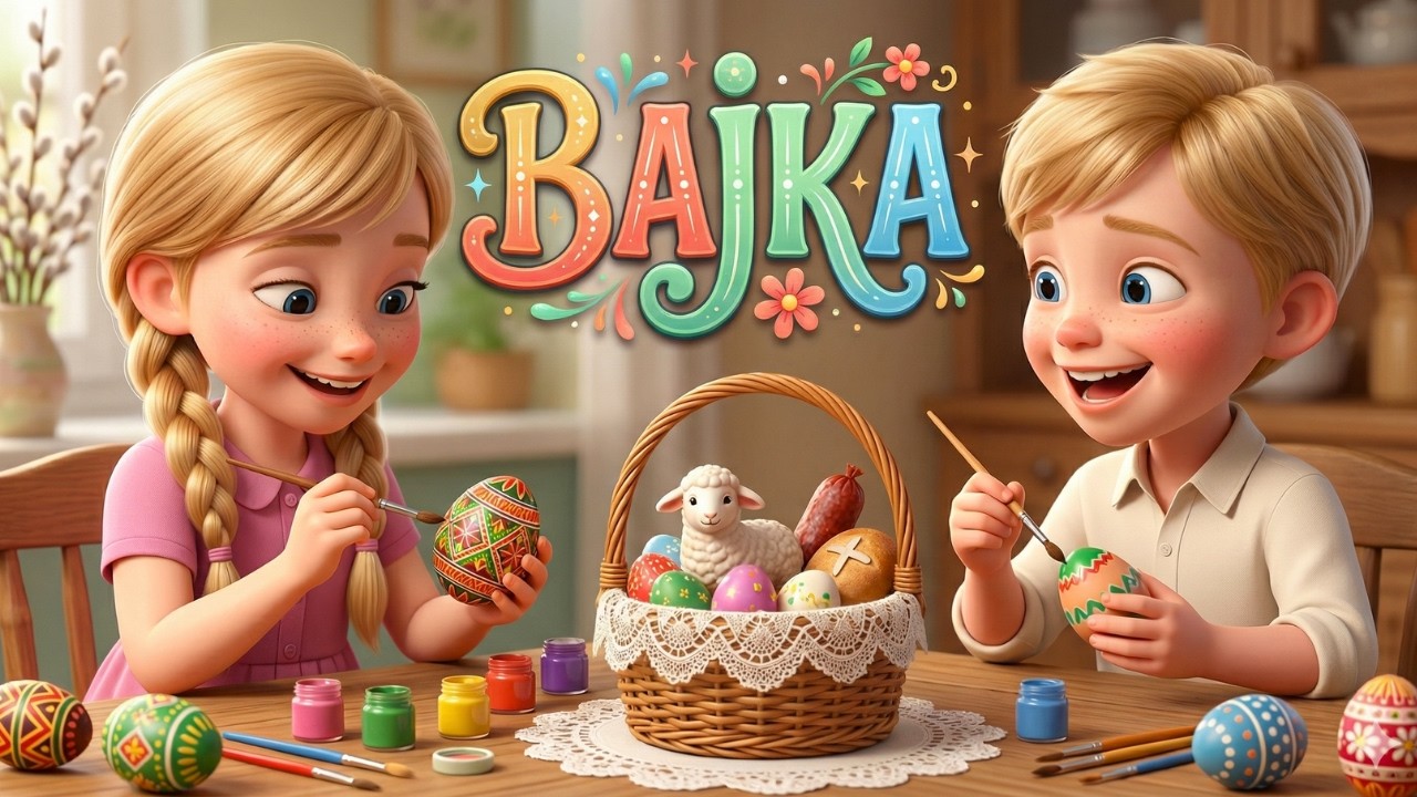 &ldquo;WIELKANOC U ZOSI&rdquo; - bajka dla dzieci 📖  Edukacyjna bajka o Wielkanocy 🐰