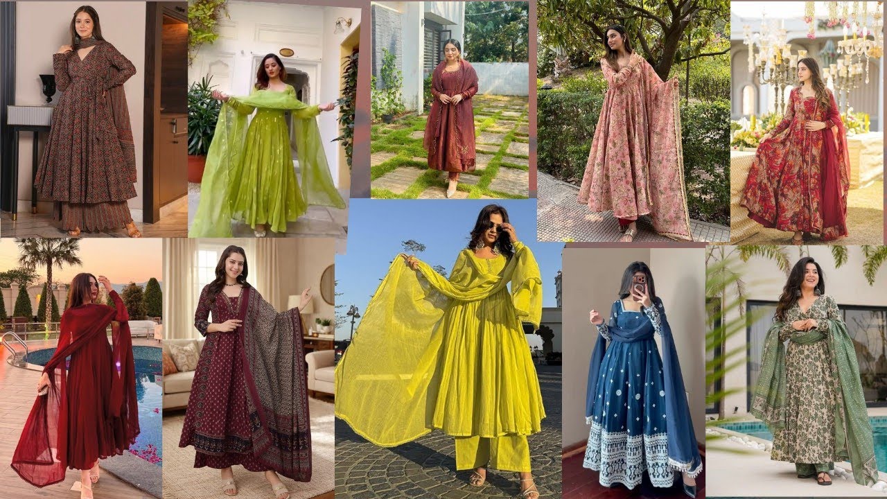 New daily wear frock suit 💛💛💛💛💛💛#anarkali frock suit collection #sr creation #youtube...