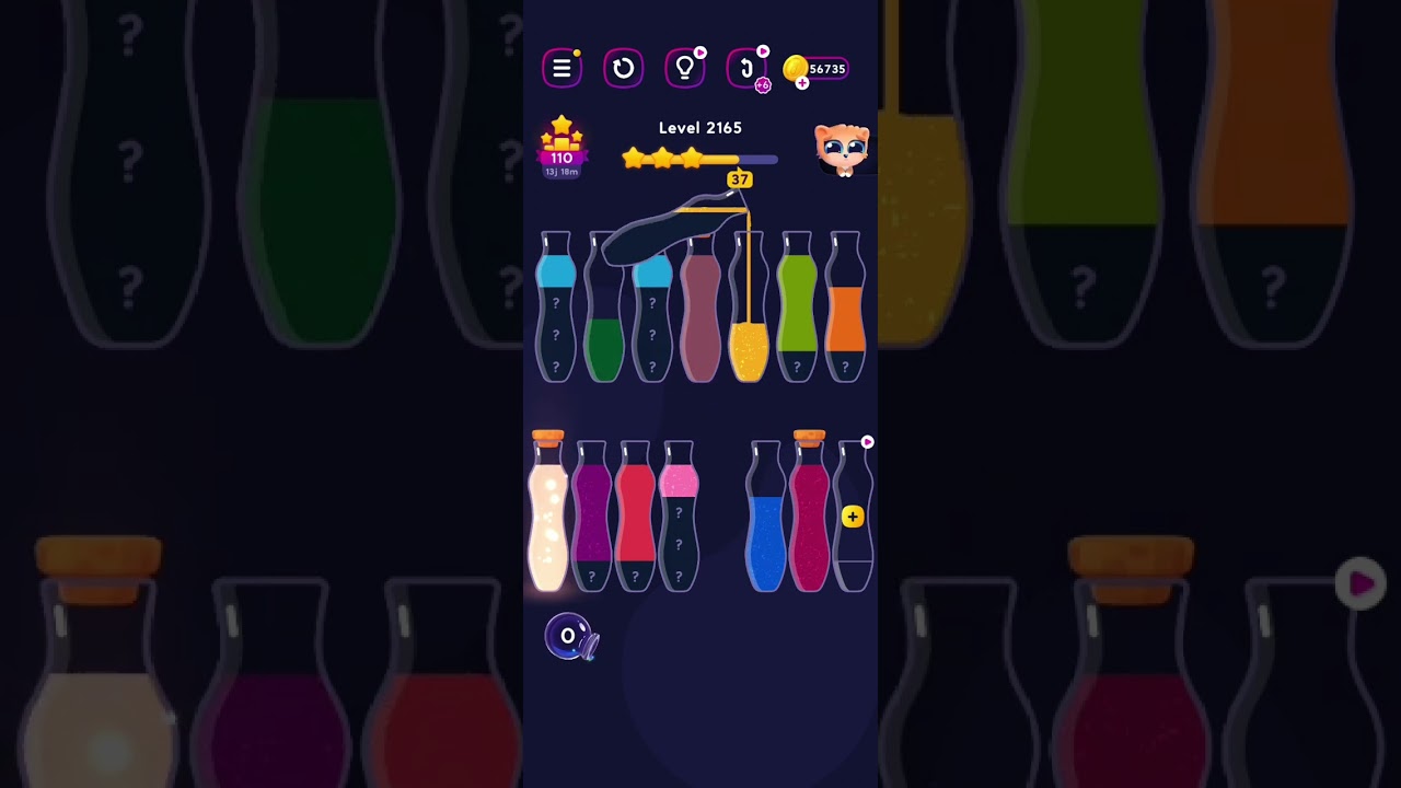 Get color level 2165 #getcolorgame #gameplay #sorotan 