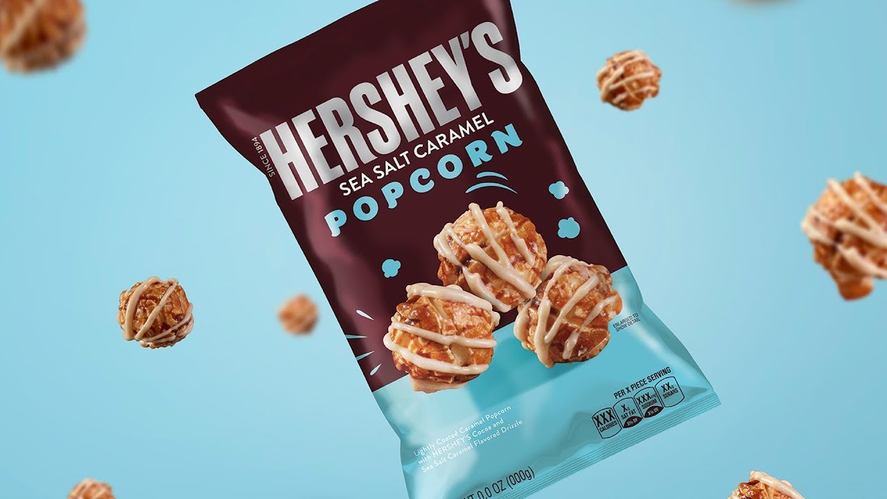 WE Shorts - Hershey's Sea Salt Caramel Popcorn