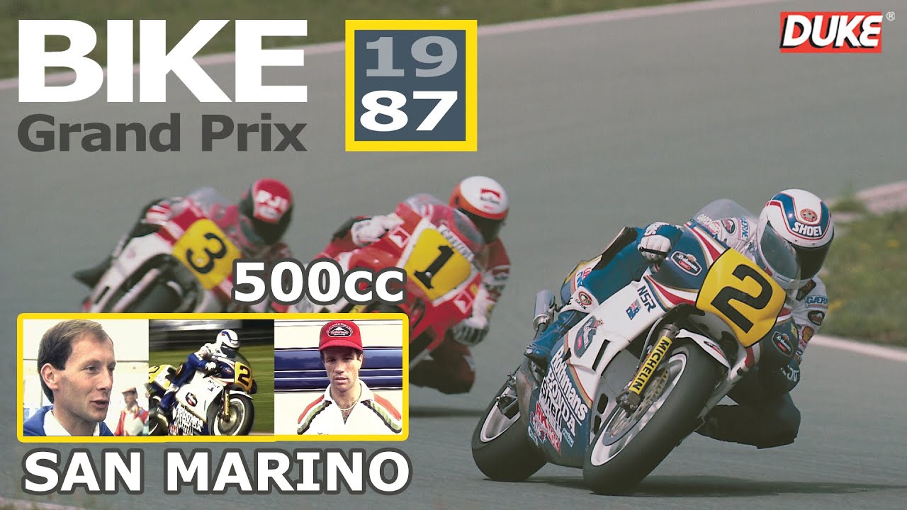 500cc Bike Grand Prix 1987 | Round 12 | San Marino