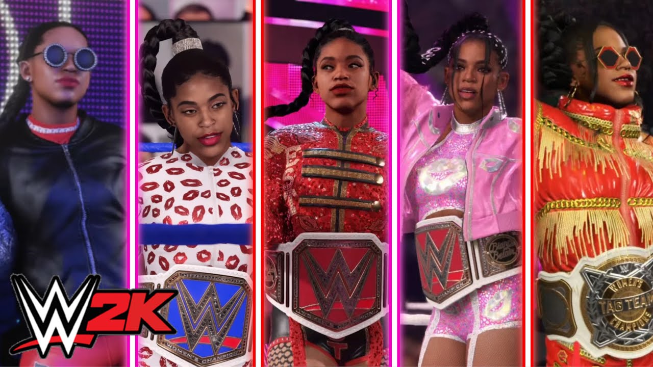Bianca Belair Entrance Evolution | WWE 2K19 - WWE 2K25